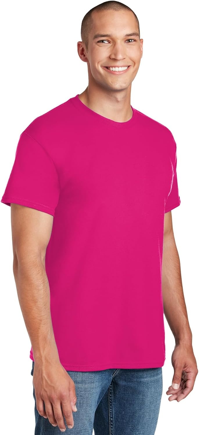 image:imageGildan Mens Short Sleeve 4Pack Polyester Performance TShirt XHeliconia