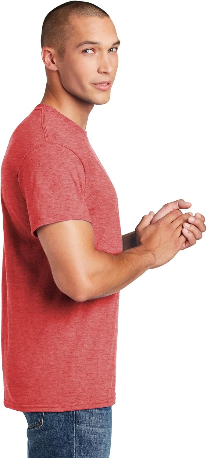 image:imageGildan Mens Short Sleeve 4Pack Polyester Performance TShirt XHth Spt Scrlt Rd