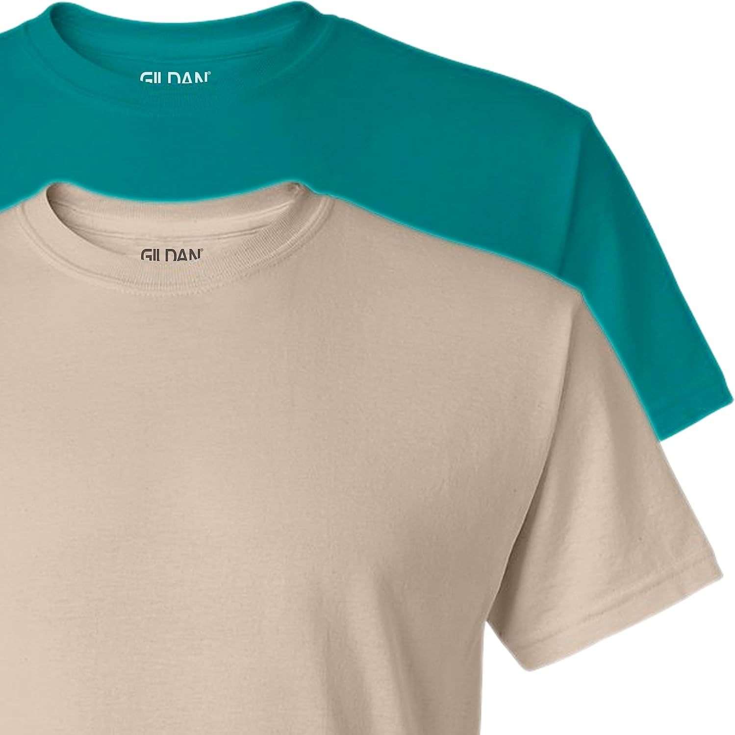 image:imageGildan Mens Short Sleeve 4Pack Polyester Performance TShirt XJadedomeSand