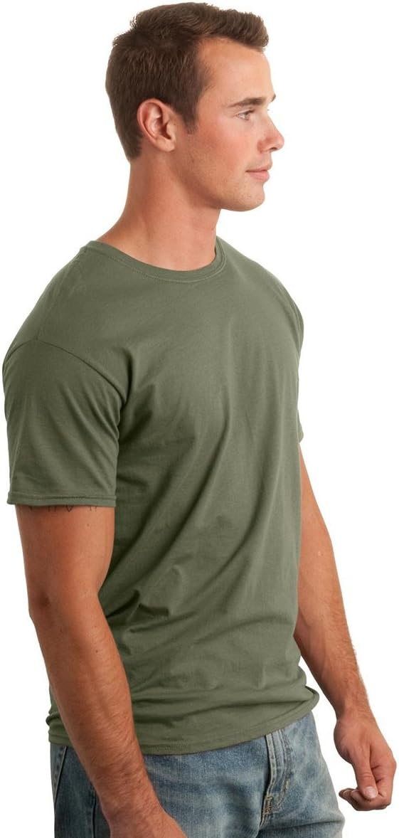 image:imageGildan Mens Short Sleeve 4Pack Polyester Performance TShirt XLight Blue