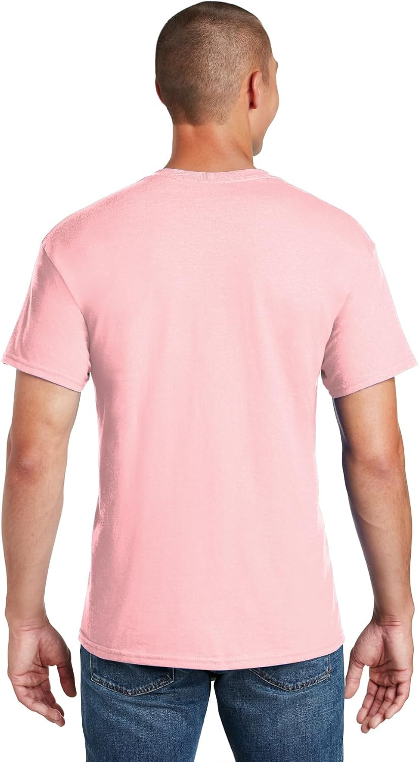 image:imageGildan Mens Short Sleeve 4Pack Polyester Performance TShirt XLightpinkJadedome