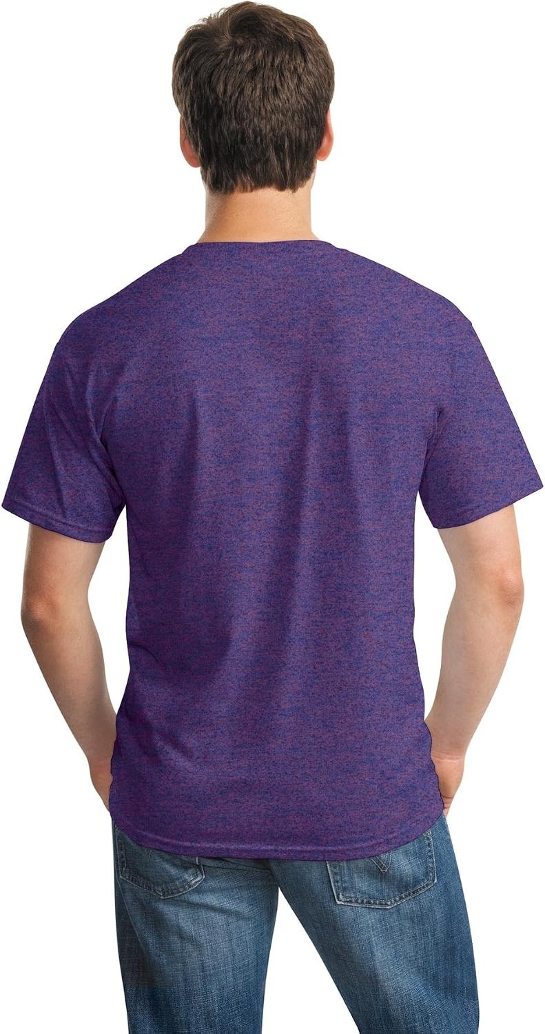 image:imageGildan Mens Short Sleeve 4Pack Polyester Performance TShirt XLilac