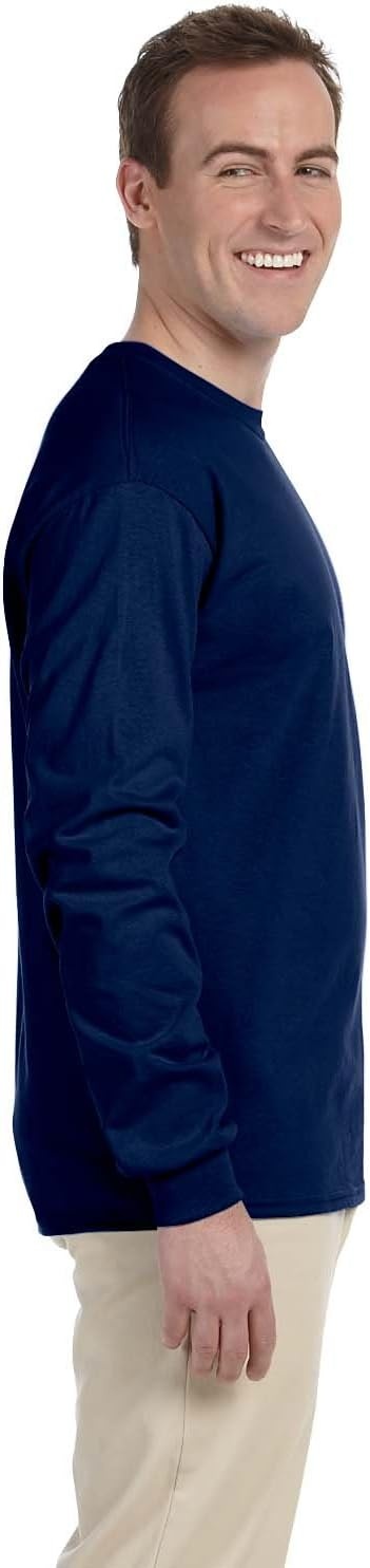 image:imageGildan Mens Short Sleeve 4Pack Polyester Performance TShirt XNavy Blue