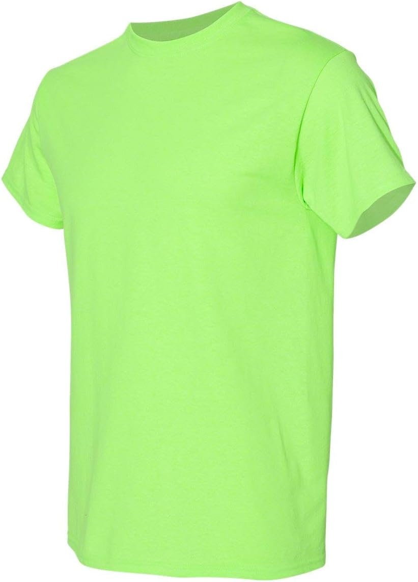 image:imageGildan Mens Short Sleeve 4Pack Polyester Performance TShirt XNeon Green