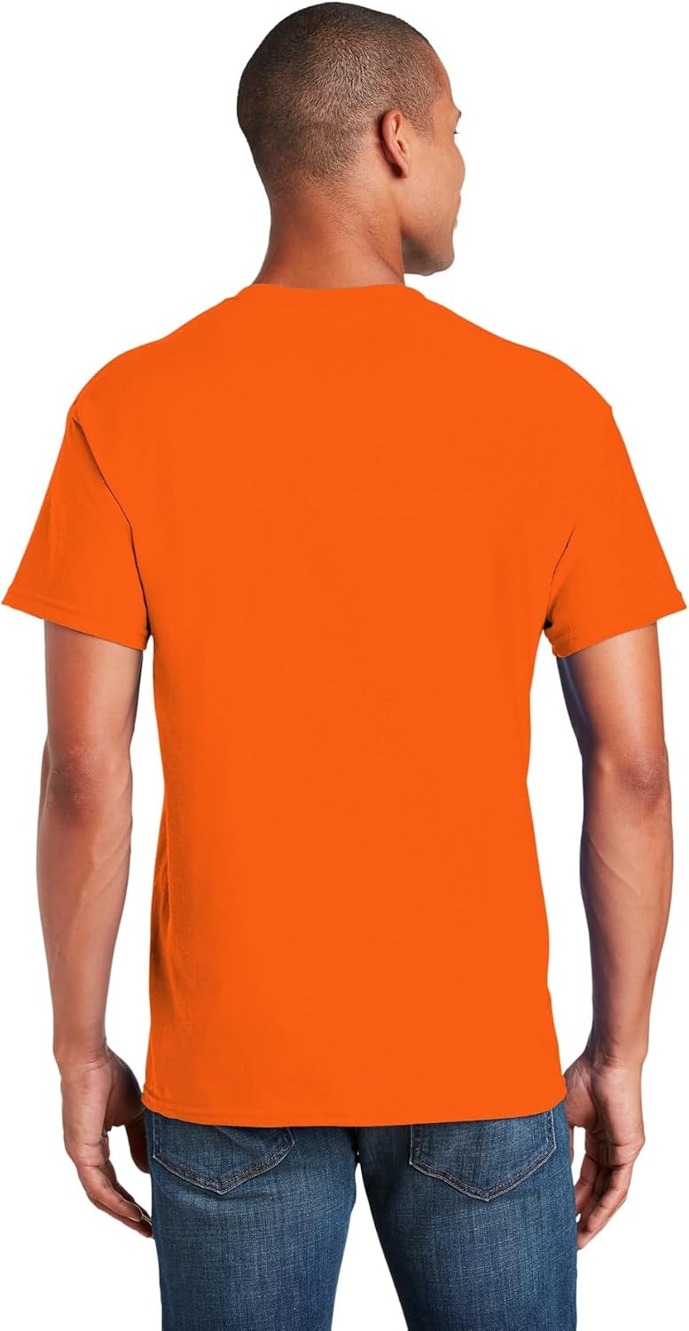 image:imageGildan Mens Short Sleeve 4Pack Polyester Performance TShirt XOsha Orange