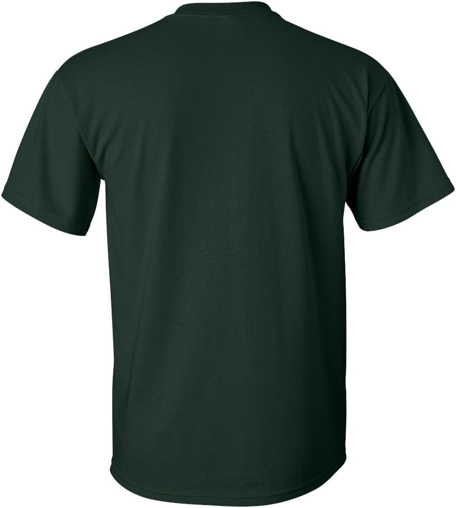image:imageGildan Mens Short Sleeve 4Pack Polyester Performance TShirt XPurpleForestgreen