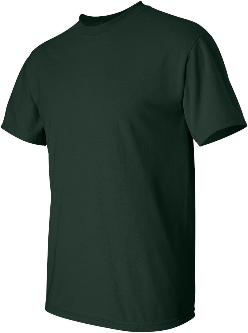 image:imageGildan Mens Short Sleeve 4Pack Polyester Performance TShirt XPurpleForestgreen