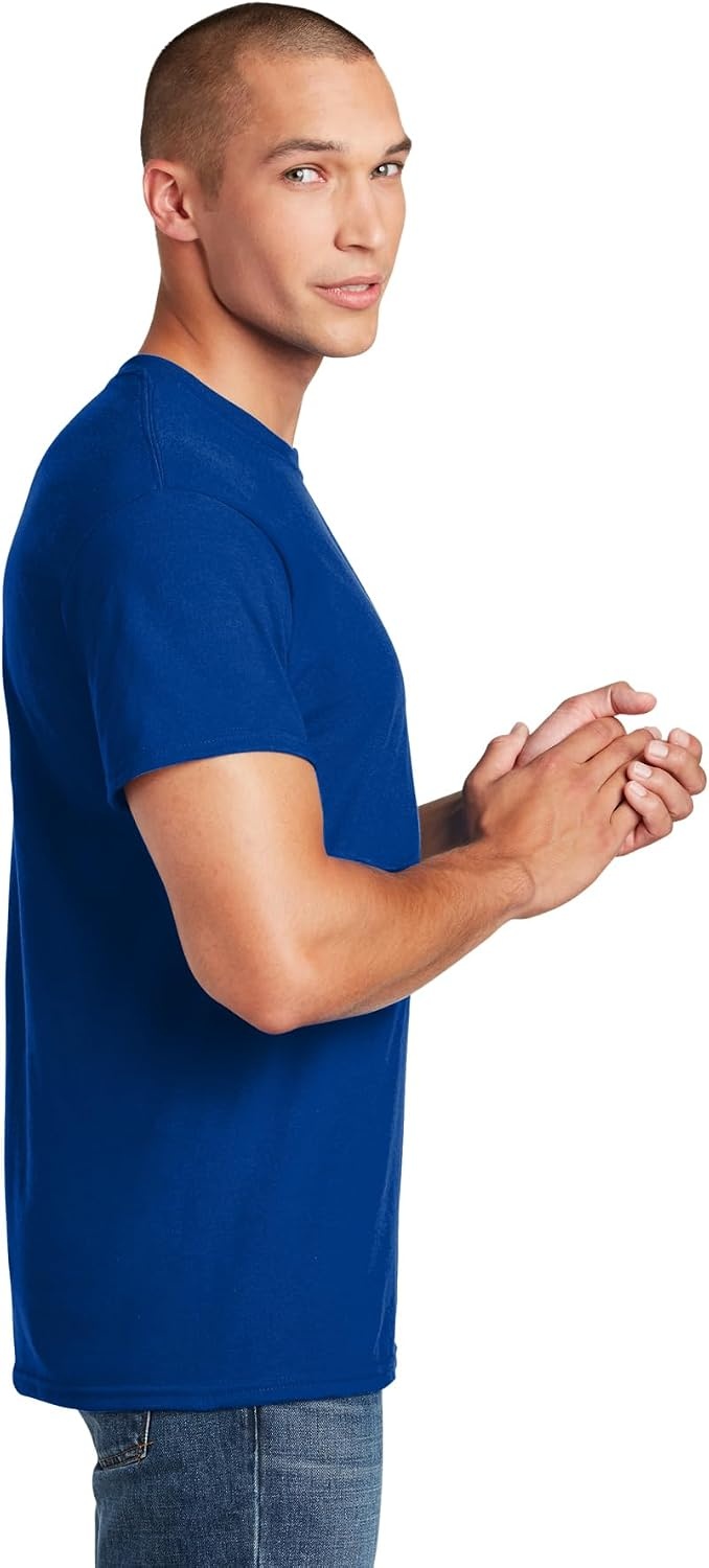 image:imageGildan Mens Short Sleeve 4Pack Polyester Performance TShirt XRedBlue