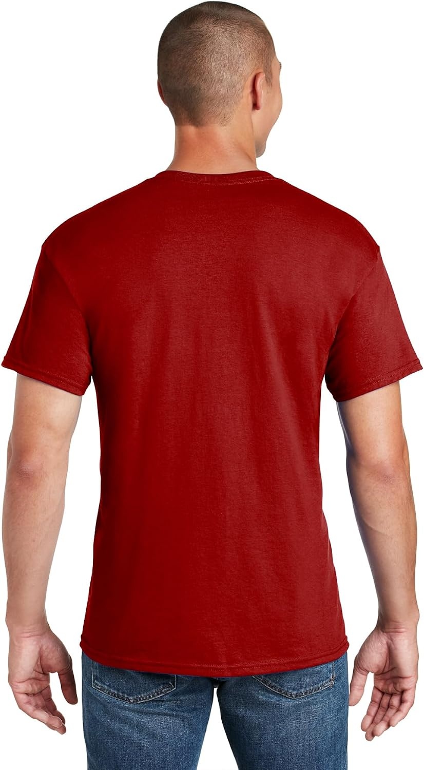 image:imageGildan Mens Short Sleeve 4Pack Polyester Performance TShirt XRedBlue