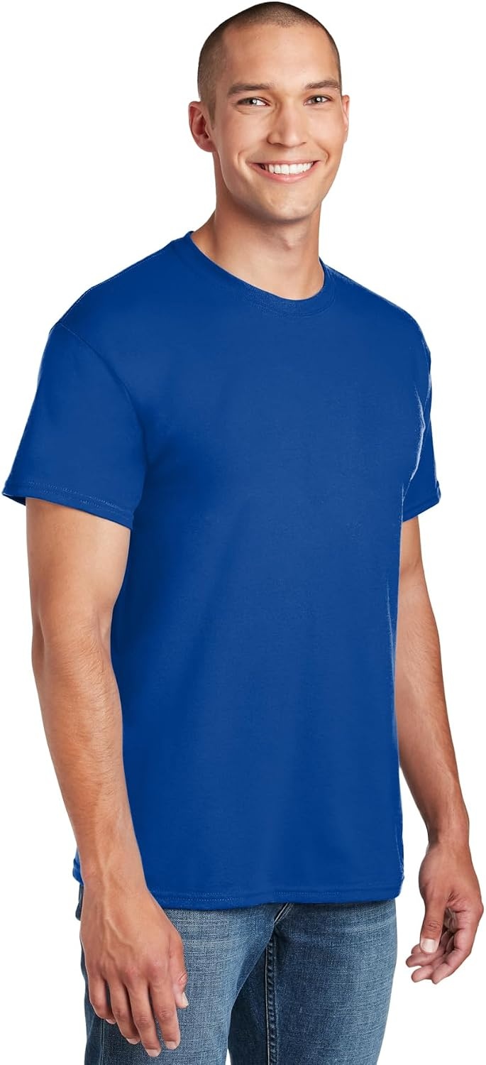 image:imageGildan Mens Short Sleeve 4Pack Polyester Performance TShirt XRedRoyal