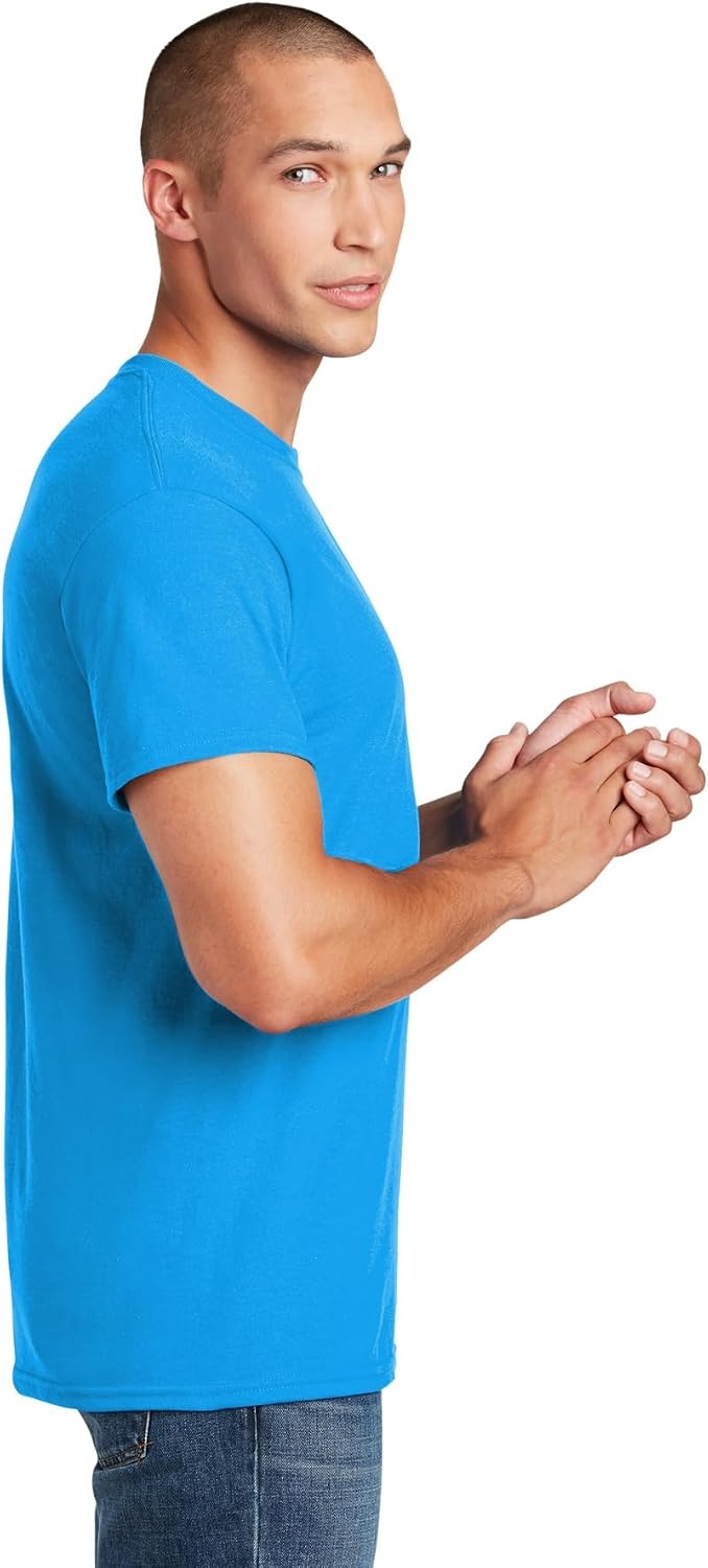 image:imageGildan Mens Short Sleeve 4Pack Polyester Performance TShirt XSapphireAshgrey