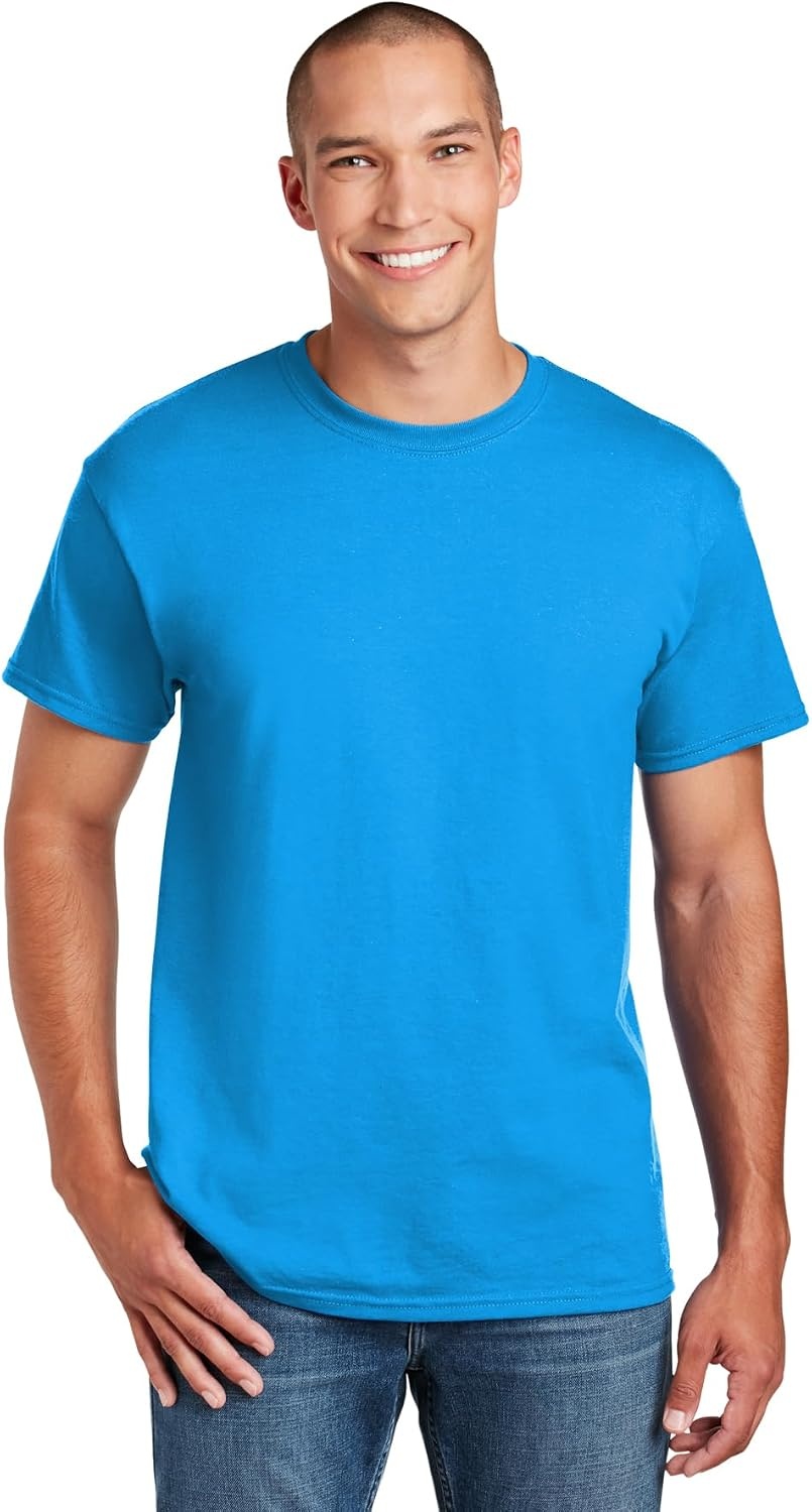 image:imageGildan Mens Short Sleeve 4Pack Polyester Performance TShirt XSapphireAshgrey