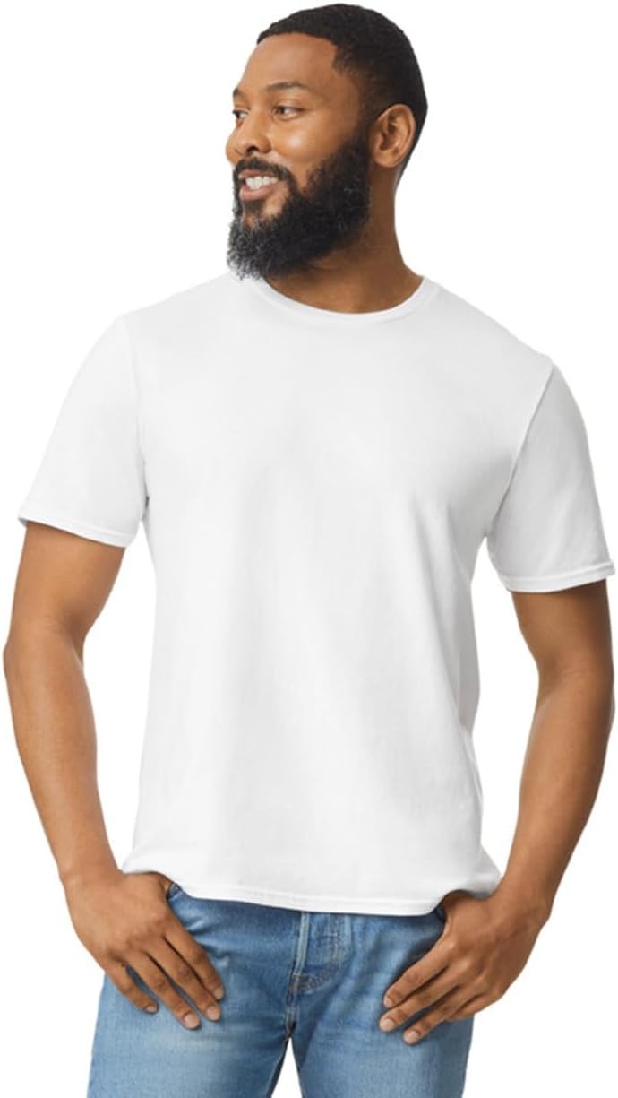 image:imageGildan Mens Short Sleeve 4Pack Polyester Performance TShirt XWhite 3pack