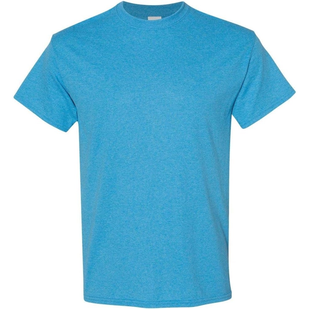 image:imageGildan Mens Short Sleeve 4Pack Polyester Performance TShirt X1 Ash Grey 1 Heather Sapphire