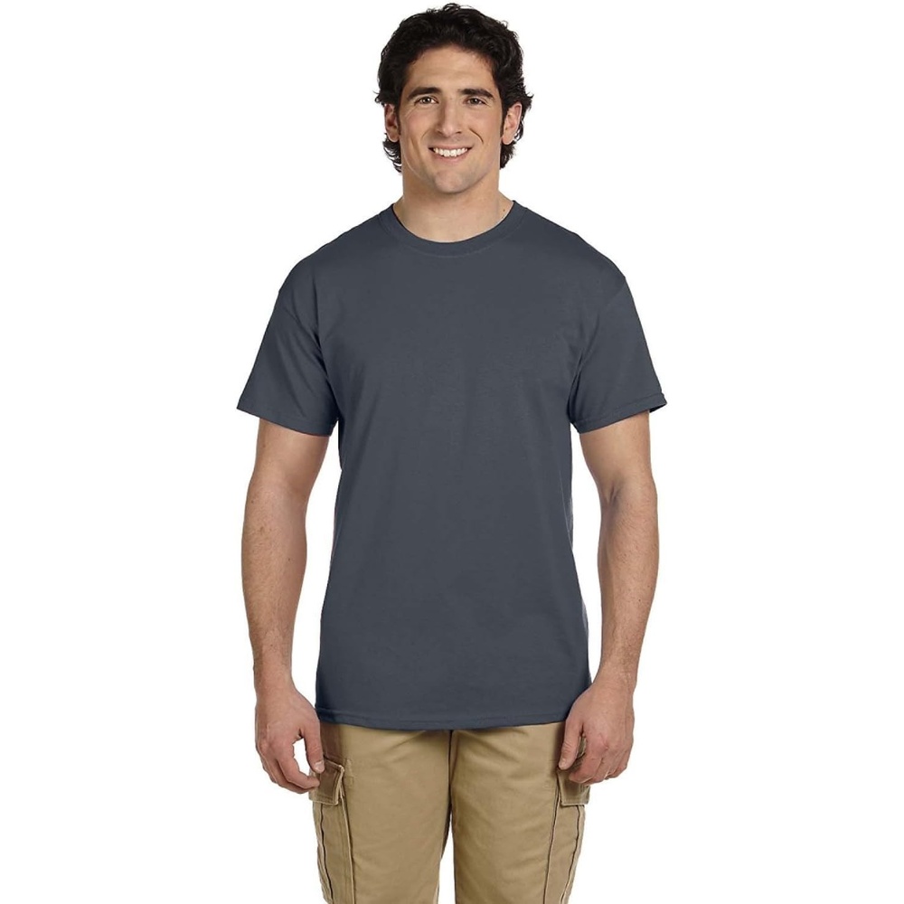 image:imageGildan Mens Short Sleeve 4Pack Polyester Performance TShirt X2x Tall charcoal