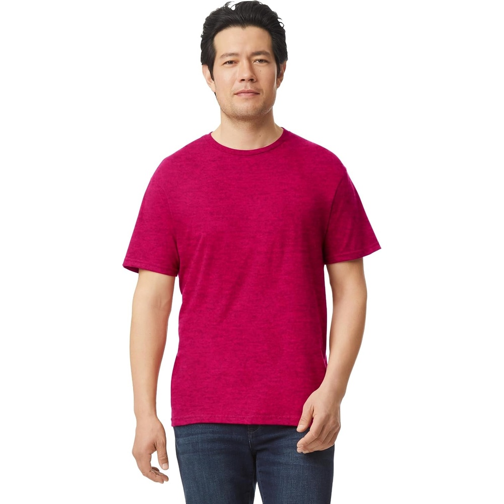 image:imageGildan Mens Short Sleeve 4Pack Polyester Performance TShirt XAntique Cherry Red