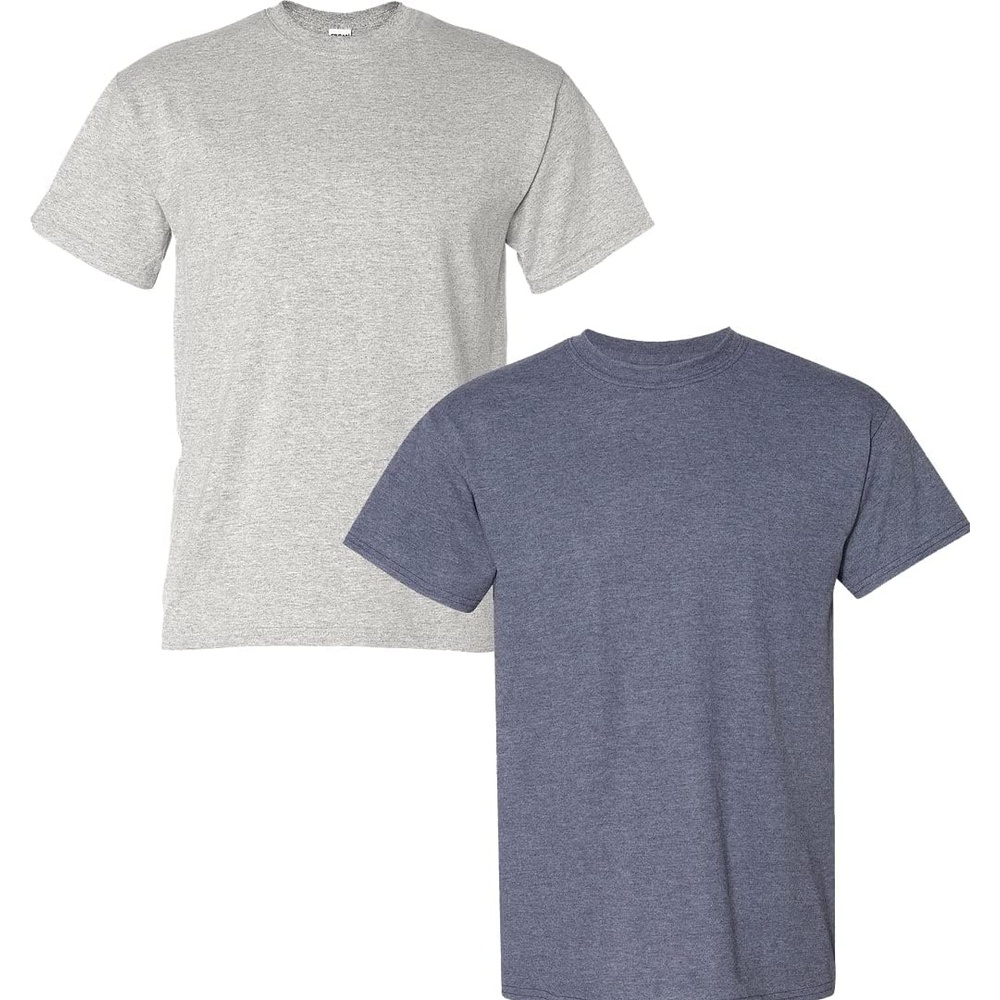 image:imageGildan Mens Short Sleeve 4Pack Polyester Performance TShirt XAshHeather Sport Dark Navy