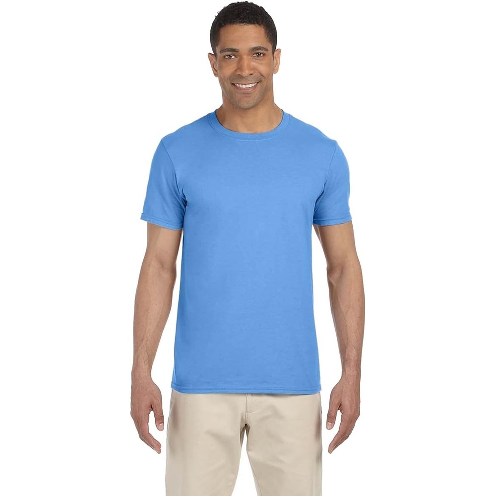 image:imageGildan Mens Short Sleeve 4Pack Polyester Performance TShirt XCarolina Blue