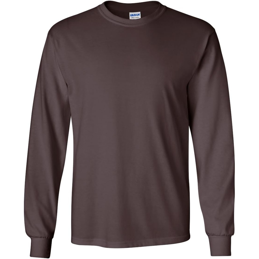 image:imageGildan Mens Short Sleeve 4Pack Polyester Performance TShirt XChocolate