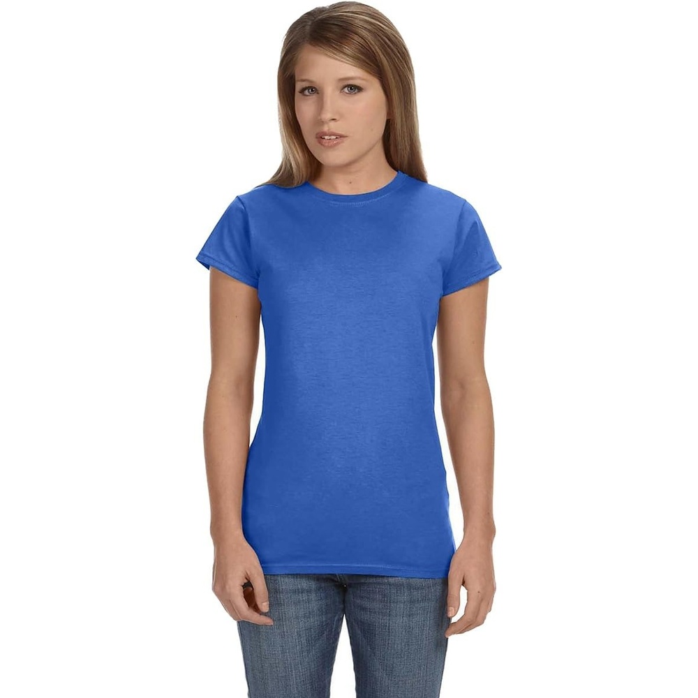 image:imageGildan Mens Short Sleeve 4Pack Polyester Performance TShirt XHeather Royal