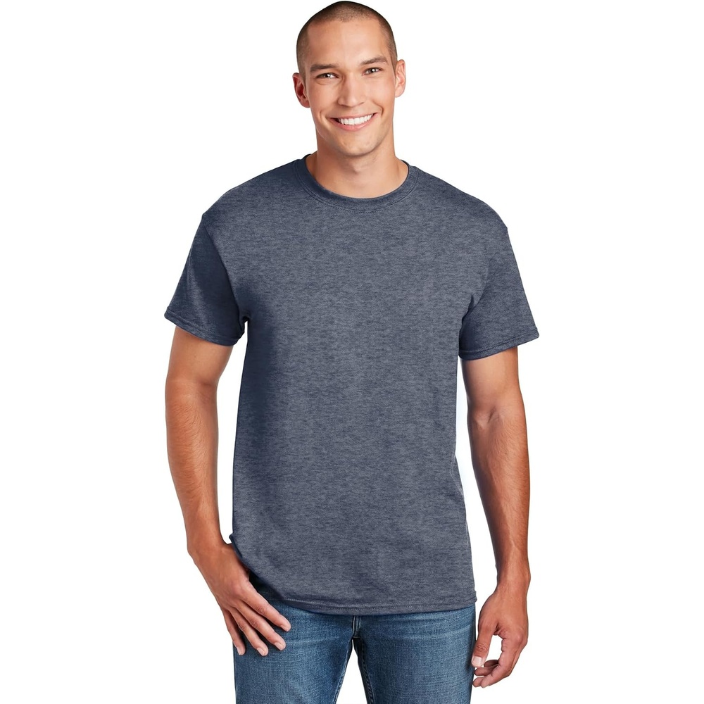 image:imageGildan Mens Short Sleeve 4Pack Polyester Performance TShirt XHeather Sport Dark Navy