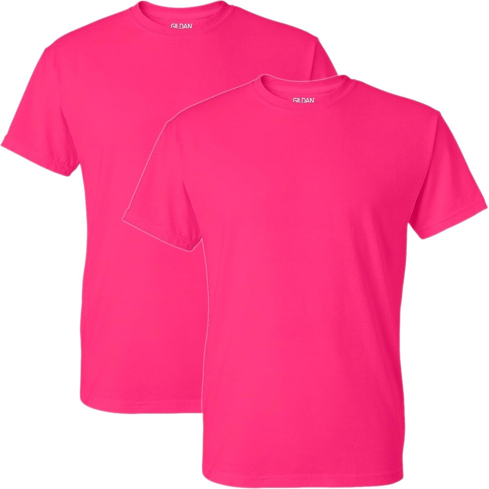 image:imageGildan Mens Short Sleeve 4Pack Polyester Performance TShirt XHeliconia