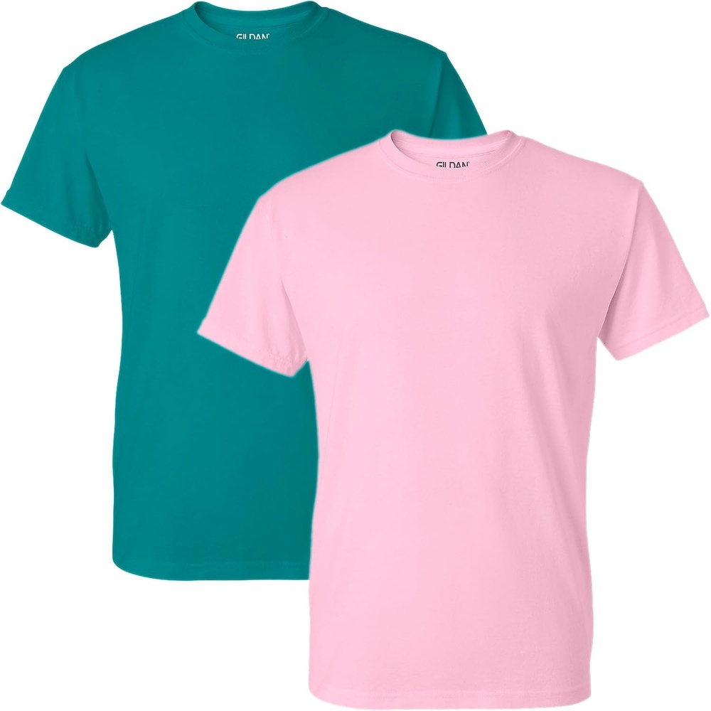image:imageGildan Mens Short Sleeve 4Pack Polyester Performance TShirt XLightpinkJadedome