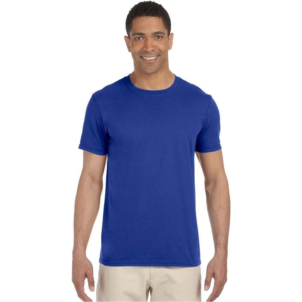 image:imageGildan Mens Short Sleeve 4Pack Polyester Performance TShirt XMetro Blue