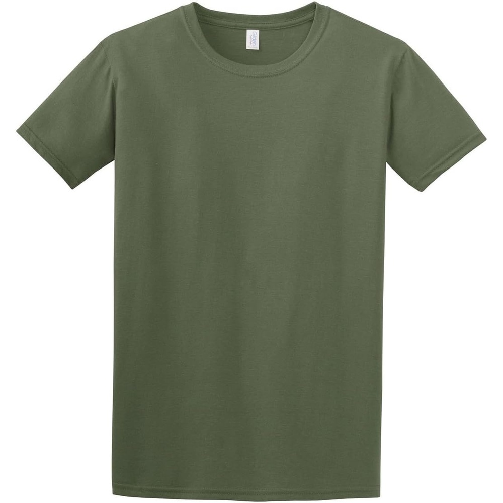 image:imageGildan Mens Short Sleeve 4Pack Polyester Performance TShirt XMilitary Green