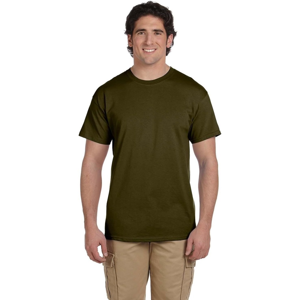 image:imageGildan Mens Short Sleeve 4Pack Polyester Performance TShirt XOlive