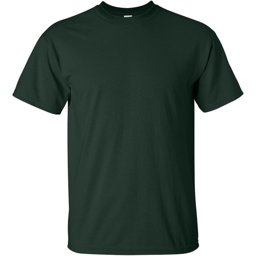 image:imageGildan Mens Short Sleeve 4Pack Polyester Performance TShirt XPurpleForestgreen