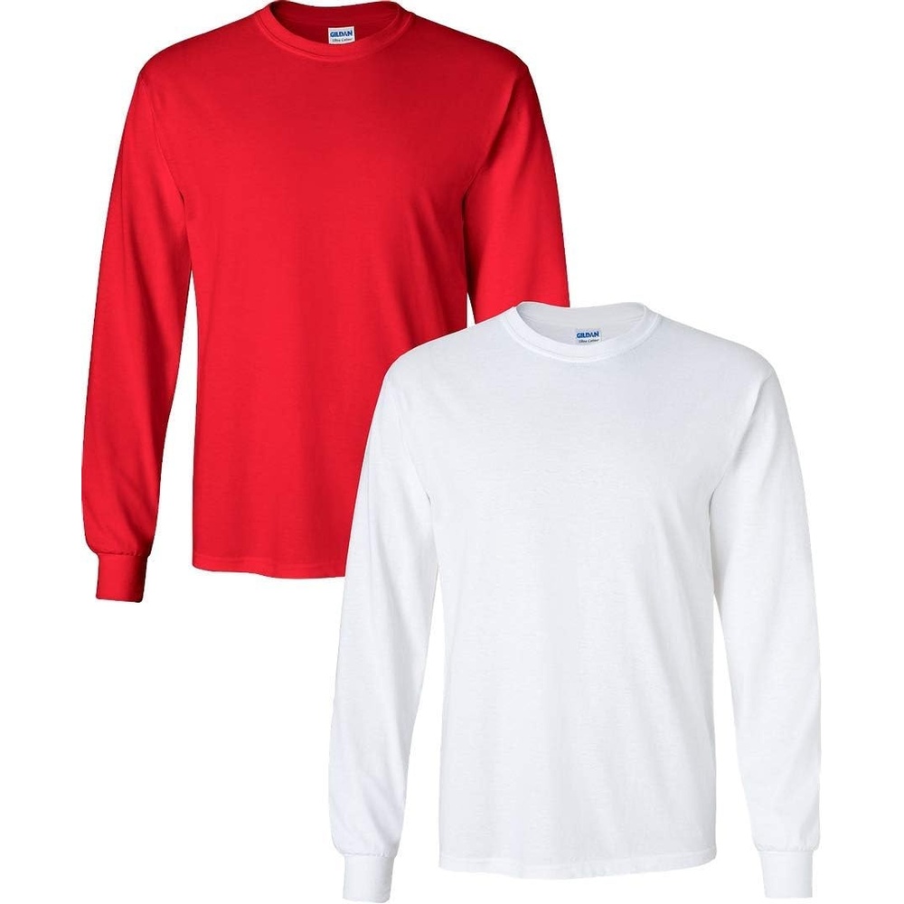 image:imageGildan Mens Short Sleeve 4Pack Polyester Performance TShirt XRedWhite