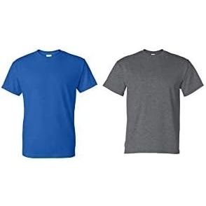 image:imageGildan Mens Short Sleeve 4Pack Polyester Performance TShirt XRoyalDarkheather