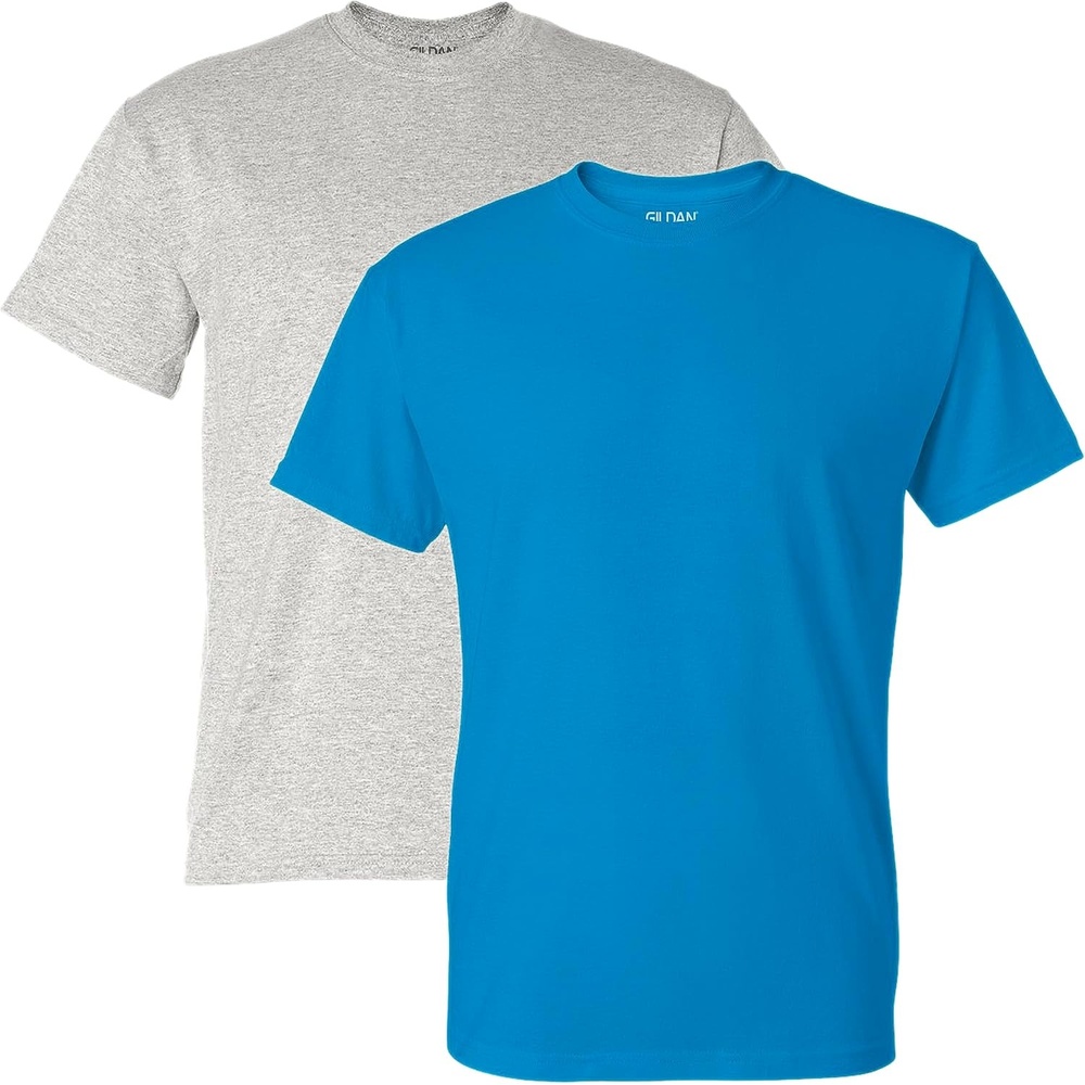 image:imageGildan Mens Short Sleeve 4Pack Polyester Performance TShirt XSapphireAshgrey