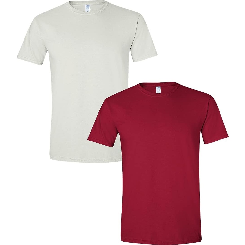 image:imageGildan Mens Short Sleeve 4Pack Polyester Performance TShirt XWhiteCardinal