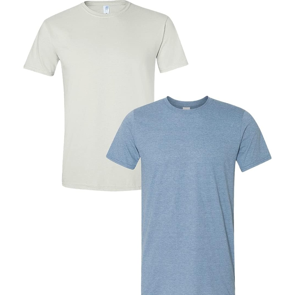 image:imageGildan Mens Short Sleeve 4Pack Polyester Performance TShirt XWhiteHeather Indigo