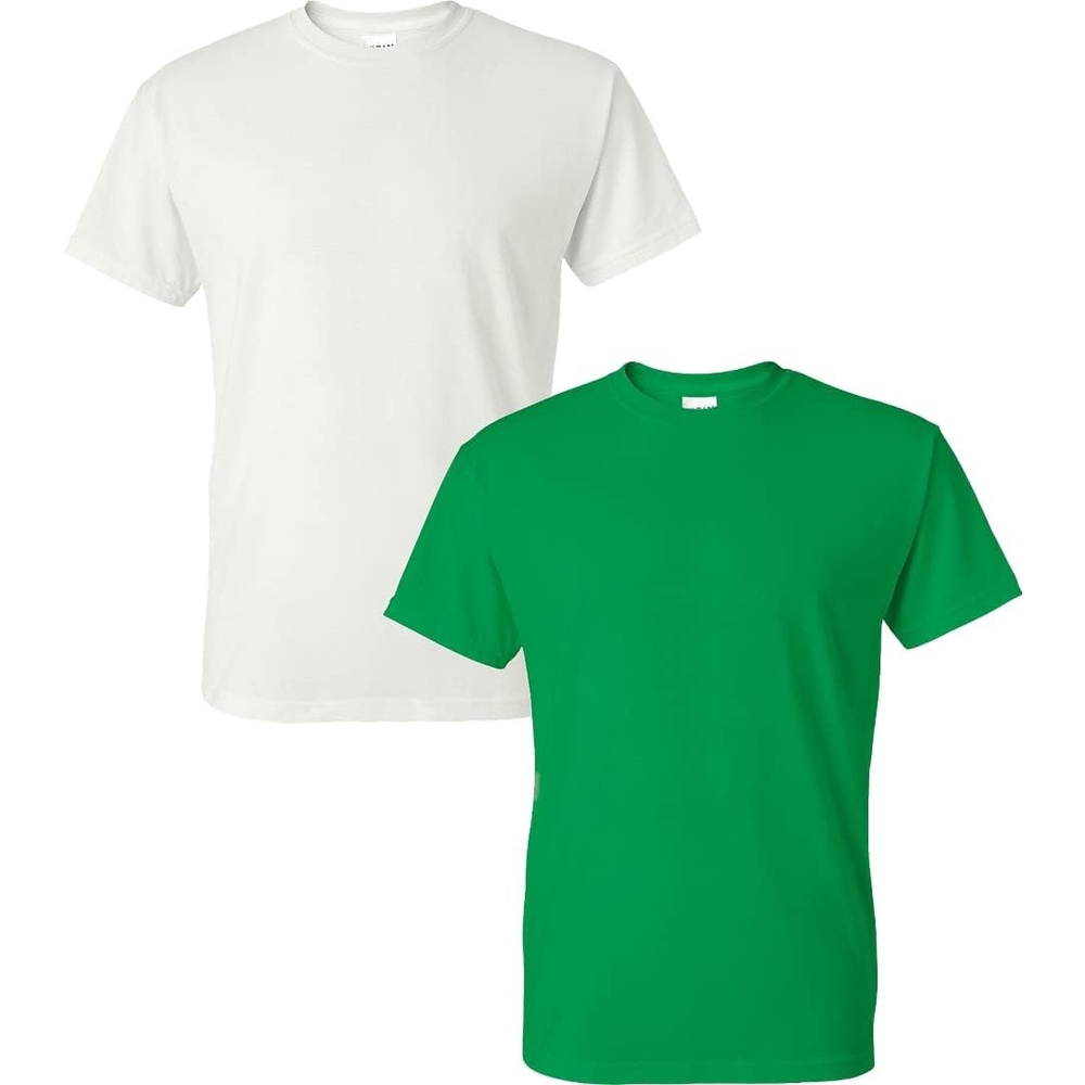 image:imageGildan Mens Short Sleeve 4Pack Polyester Performance TShirt XWhiteIrish