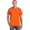 Gildan Men’s Short Sleeve 4-Pack Polyester Performance T-Shirt X((1) Safety Orange + (1) Graphite Heather)