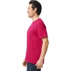 Gildan Men’s Short Sleeve 4-Pack Polyester Performance T-Shirt X(Antique Cherry Red)