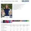 Gildan Men’s Short Sleeve 4-Pack Polyester Performance T-Shirt X(Black+azalea)