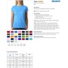 Gildan Men’s Short Sleeve 4-Pack Polyester Performance T-Shirt X(Charcoal purple)