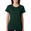 Gildan Men’s Short Sleeve 4-Pack Polyester Performance T-Shirt X(Forest Green)