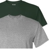 Gildan Men’s Short Sleeve 4-Pack Polyester Performance T-Shirt X(Forestgreen/Sportgrey)