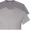 Gildan Men’s Short Sleeve 4-Pack Polyester Performance T-Shirt X(Graphite Heather/Gravel)