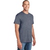 Gildan Men’s Short Sleeve 4-Pack Polyester Performance T-Shirt X(Heather Sport Dark Navy)