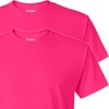 Gildan Men’s Short Sleeve 4-Pack Polyester Performance T-Shirt X(Heliconia)
