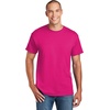 Gildan Men’s Short Sleeve 4-Pack Polyester Performance T-Shirt X(Heliconia)