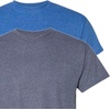 Gildan Men’s Short Sleeve 4-Pack Polyester Performance T-Shirt X(Hthrsportroyal/Htsprtdrknavy)