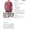 Gildan Men’s Short Sleeve 4-Pack Polyester Performance T-Shirt X(Indigo Blue)