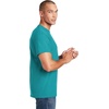 Gildan Men’s Short Sleeve 4-Pack Polyester Performance T-Shirt X(Jadedome/Sand)